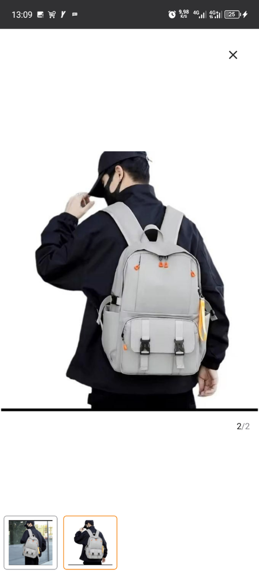 Sac à dos multi-poches moderne