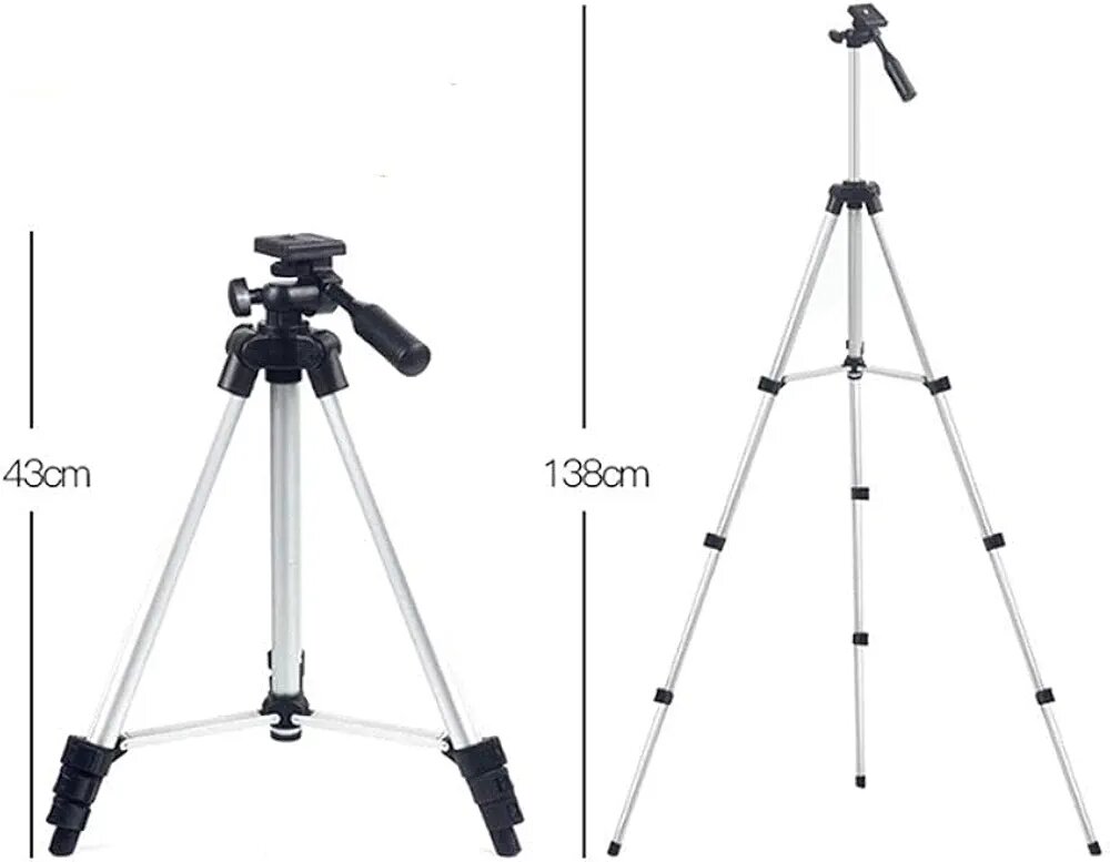 Bracket Stand Holder Tripod Adjustable Height Thicken