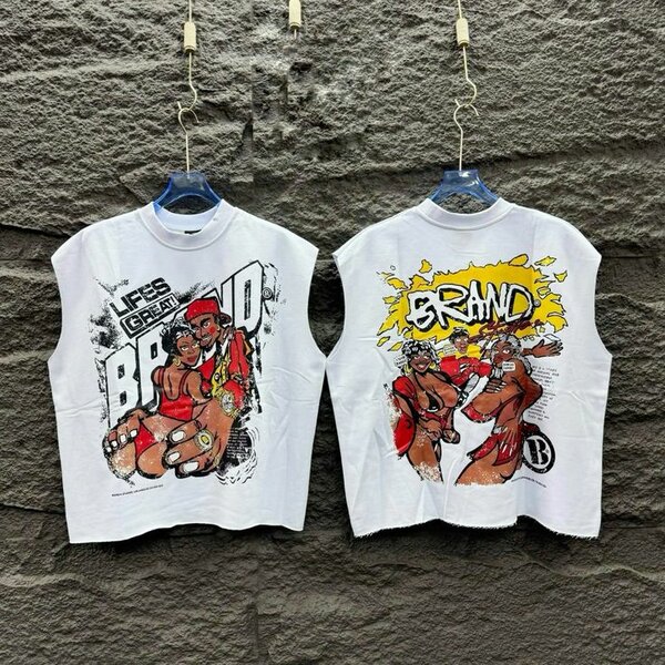 Débardeur imprimé moderne unisexe