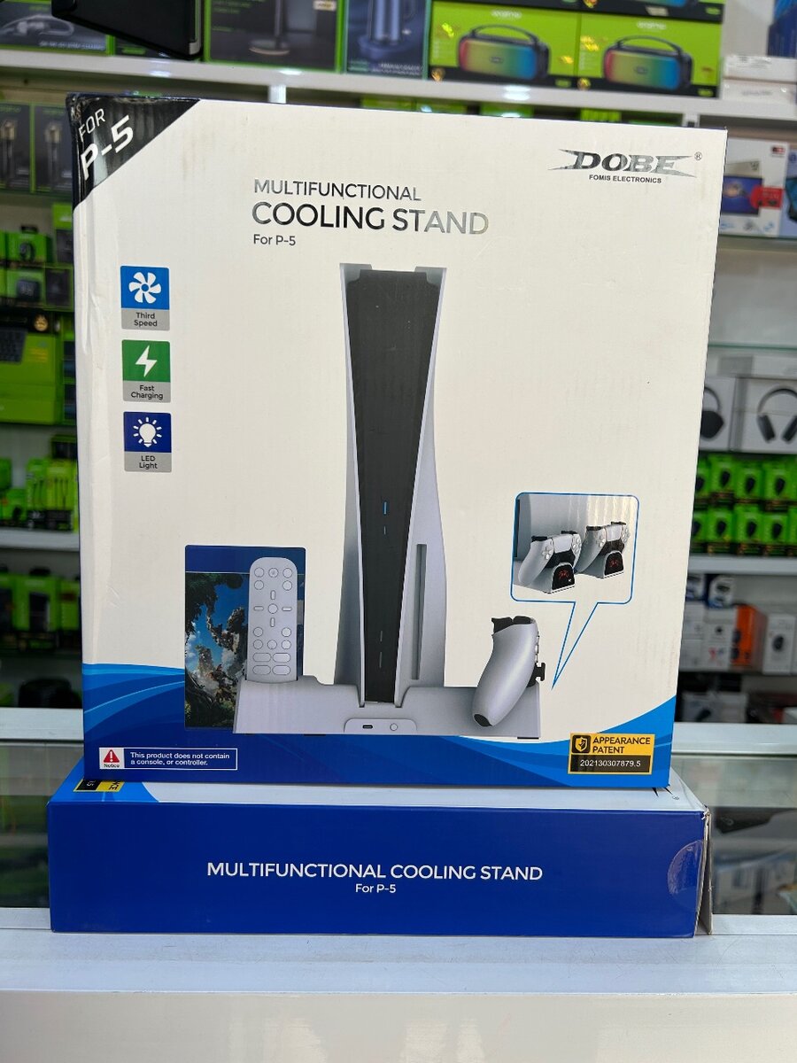 DOBE MULTI-FUNCTION COOLING CHARGING DOCK FOR PS5 MODEL