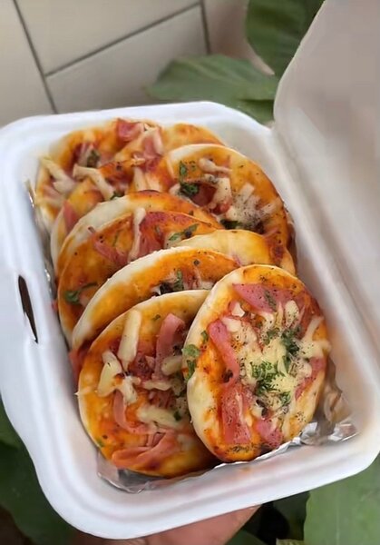 Mini pizzas fraîches