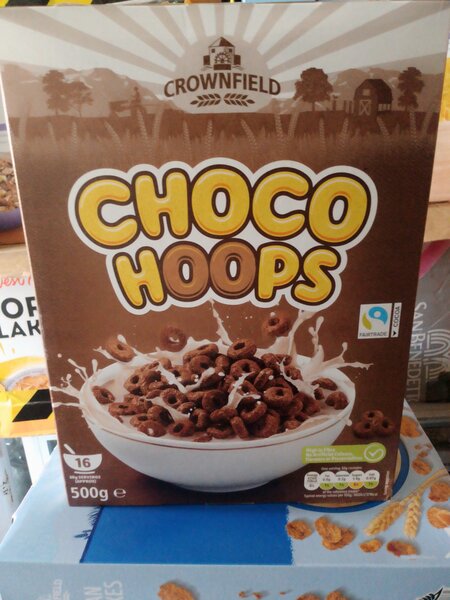 Choco and honey hoops