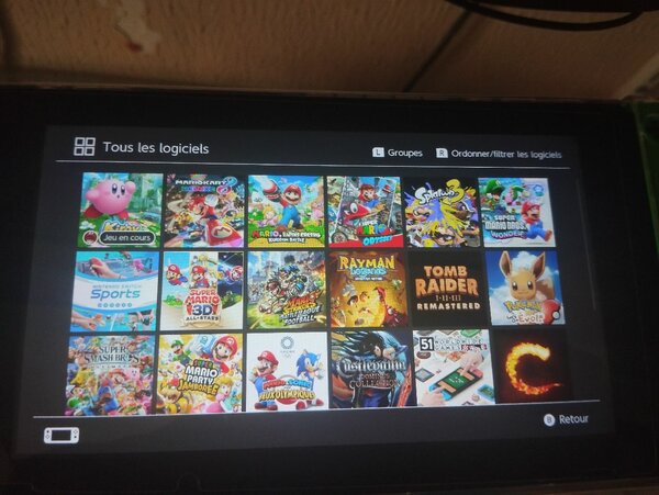 Nintendo Switch 22 jeux