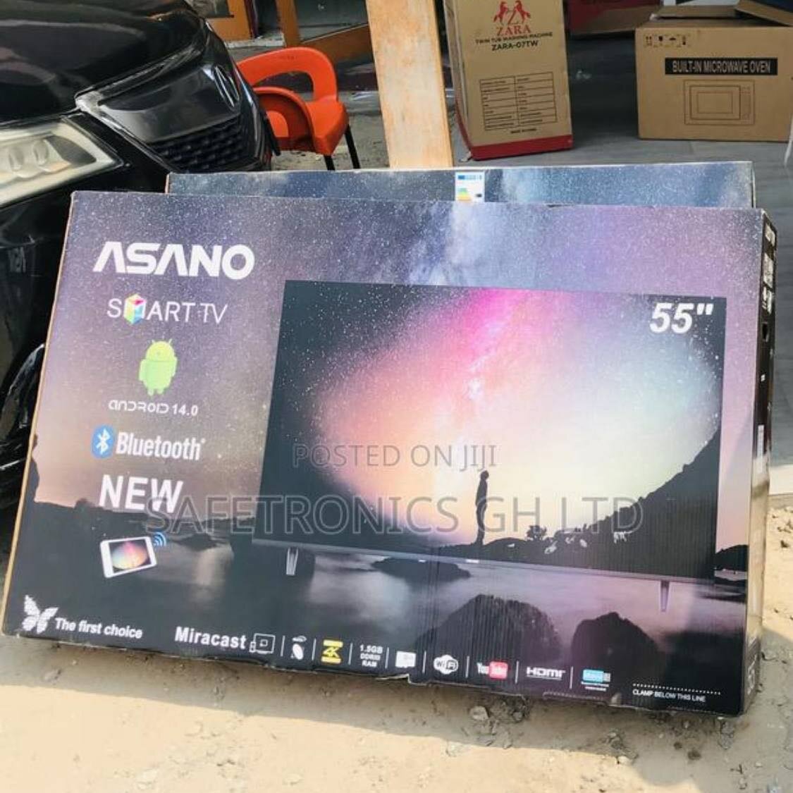 Best Smart Android Asano 55 inches Tv