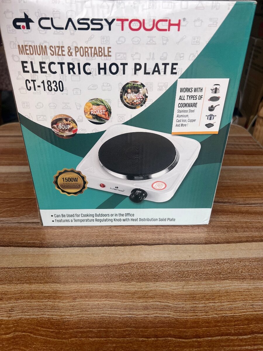 Plaque Chauffante Électrique Portable