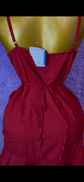 Robe rouge élégante soirée