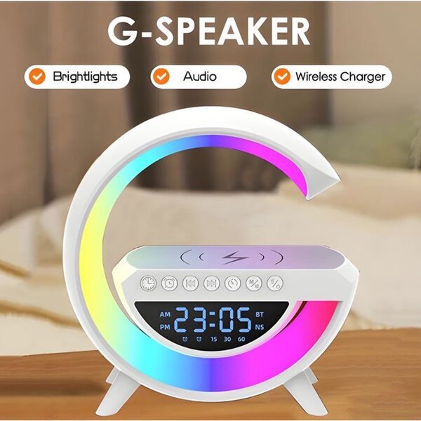 LED wireless charging speaker
