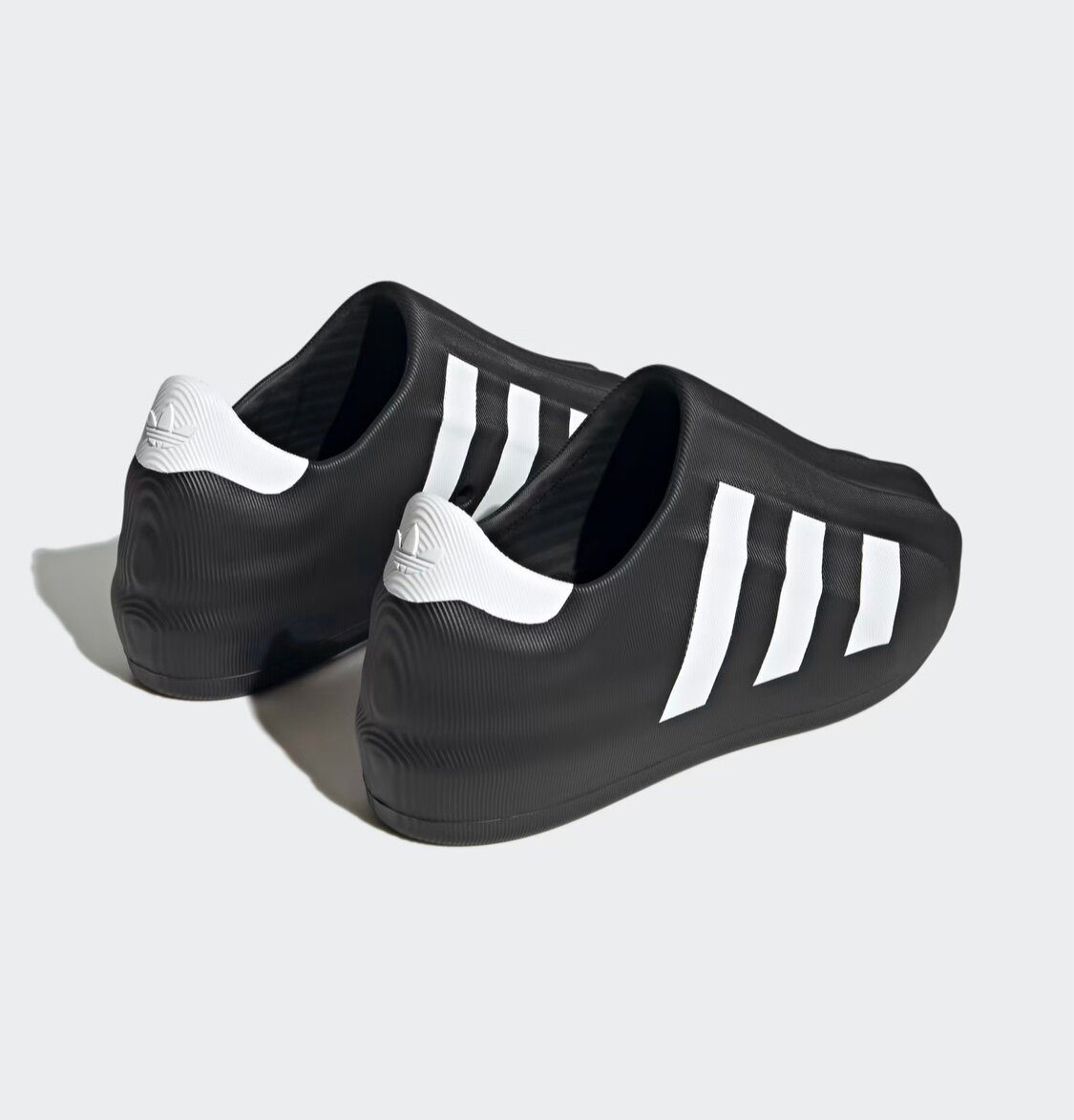 Mules adidas unisex noirs