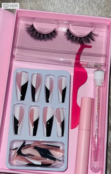 Glam Nail and Lash Kit