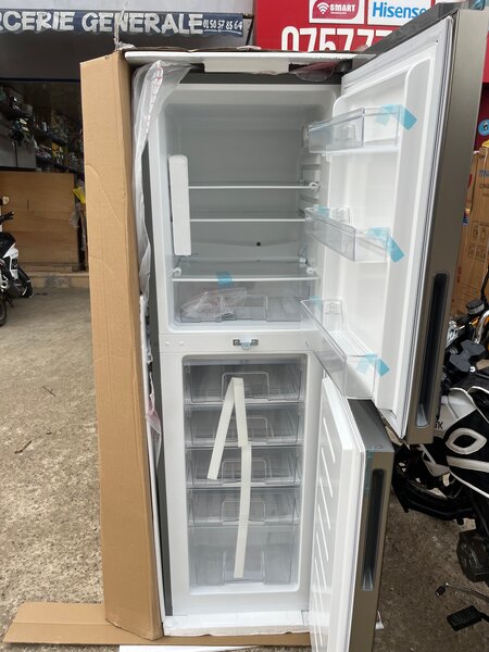 Réfrigérateur inox 2 portes