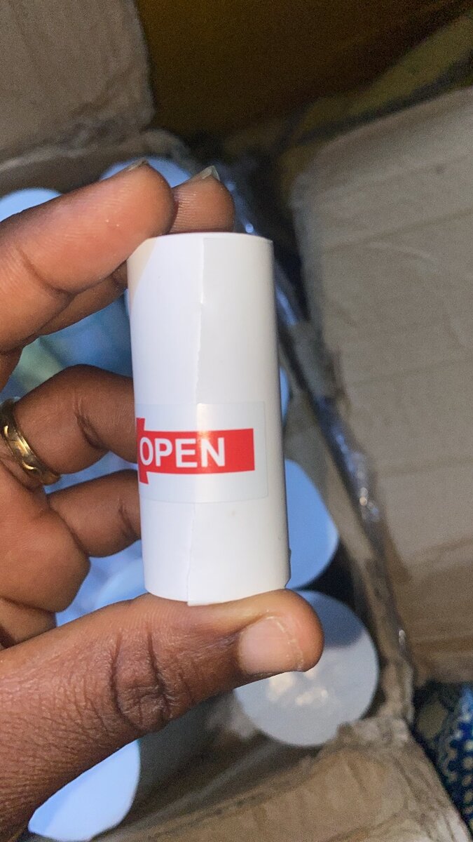 Mini imprimante et étiquette