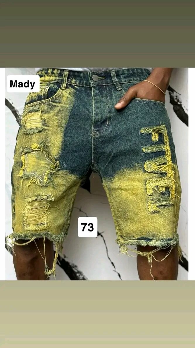 Shorts en denim décontracté