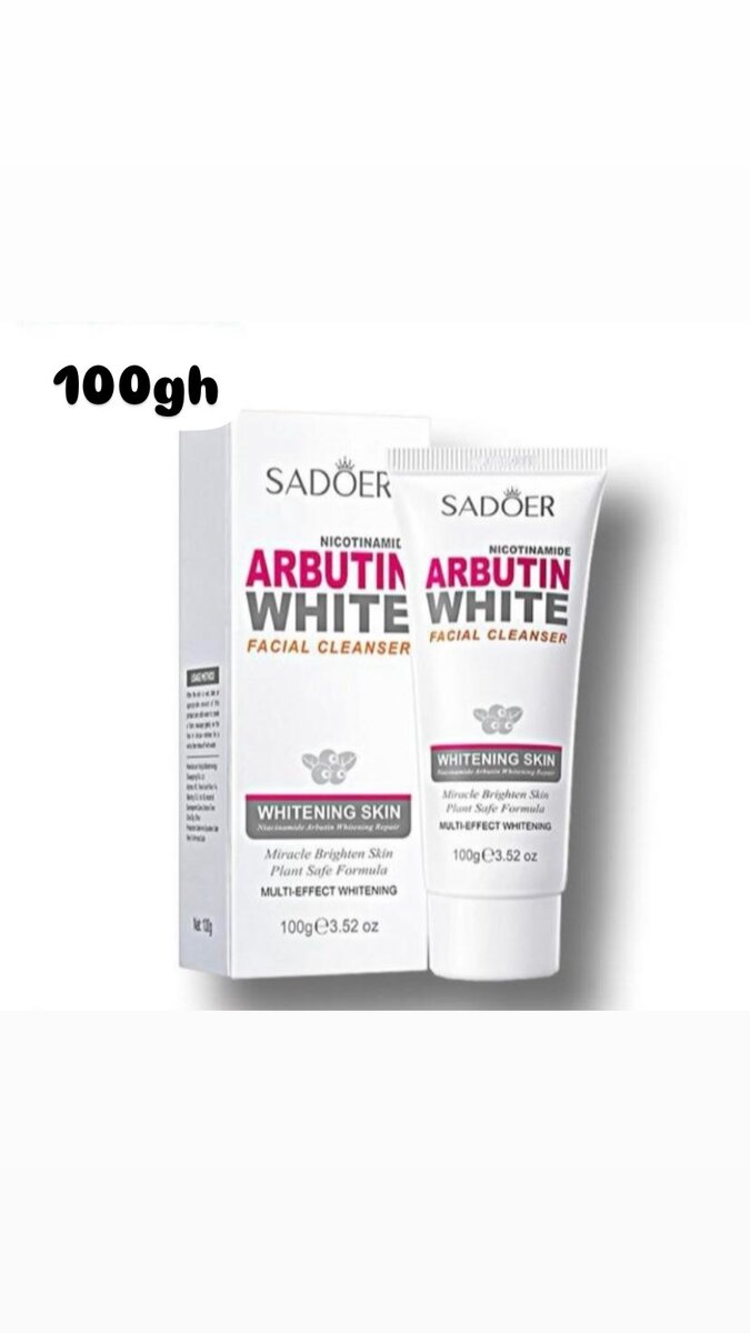 Arbutin White Facial Cleanser