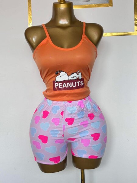 Pyjama d'été coloré