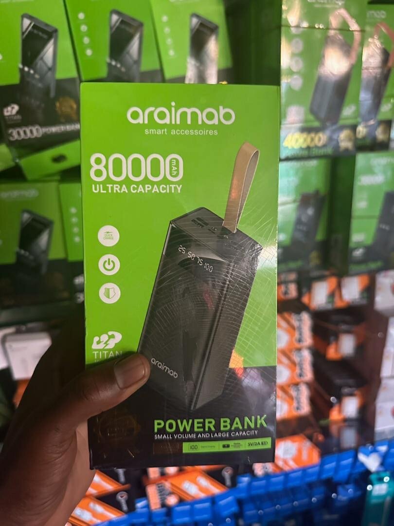 80000 oraimo power bank