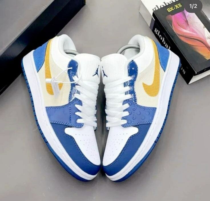 Sneakers colorés tendance homme