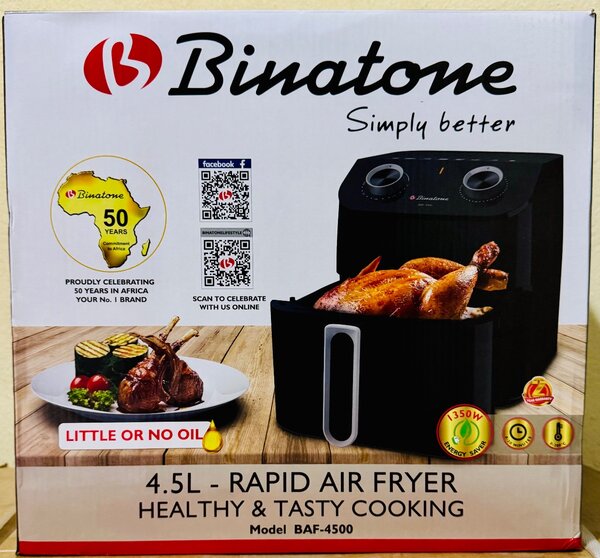 Friteuse à air Binatone 4.5L
