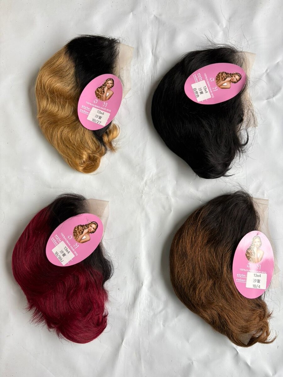 Perruques Lace Front Colorées