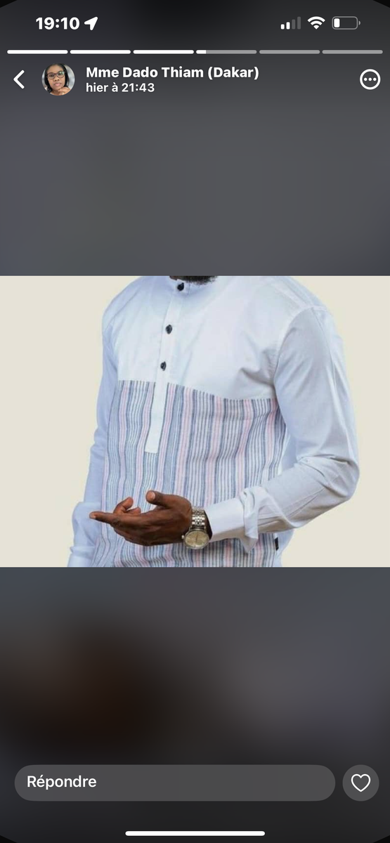 Chemise lin pour homme