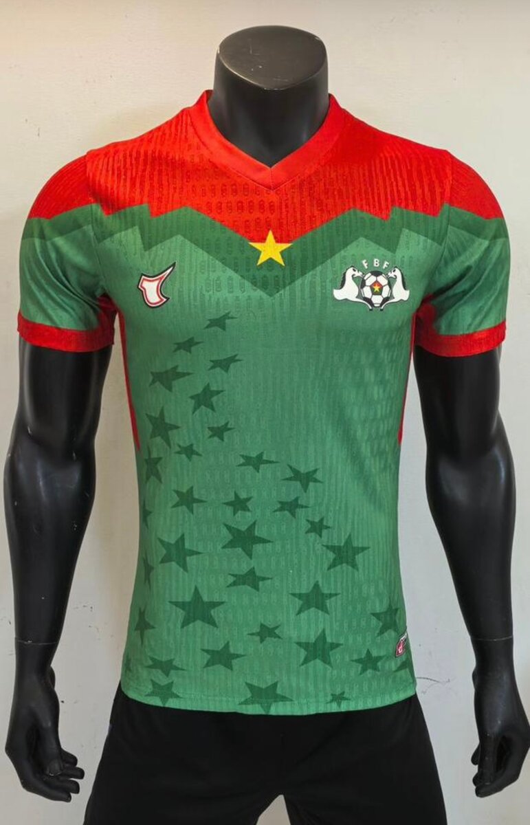 Maillot du Burkina Faso