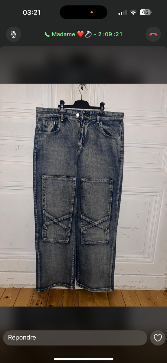 Jean tendance unisexe