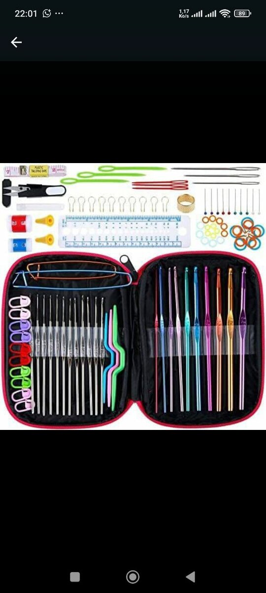 Kit de crochet complet 127 pièces