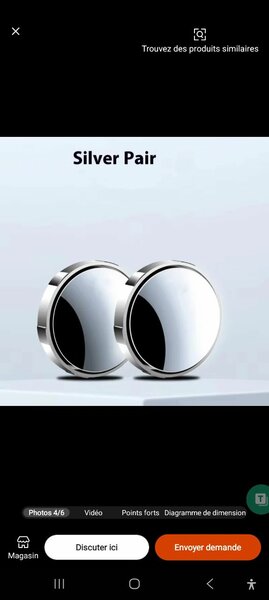 Rétroviseur d'angle mort