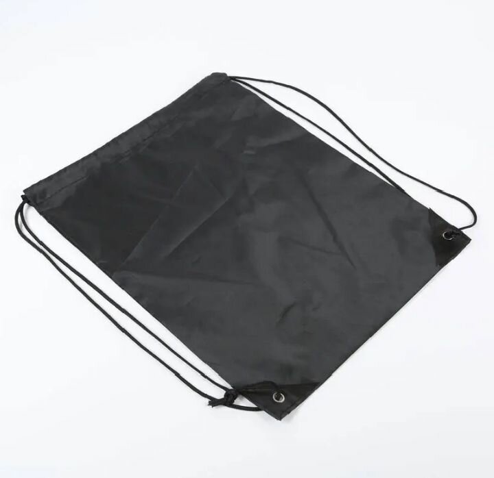 Sac à dos à cordon noir
