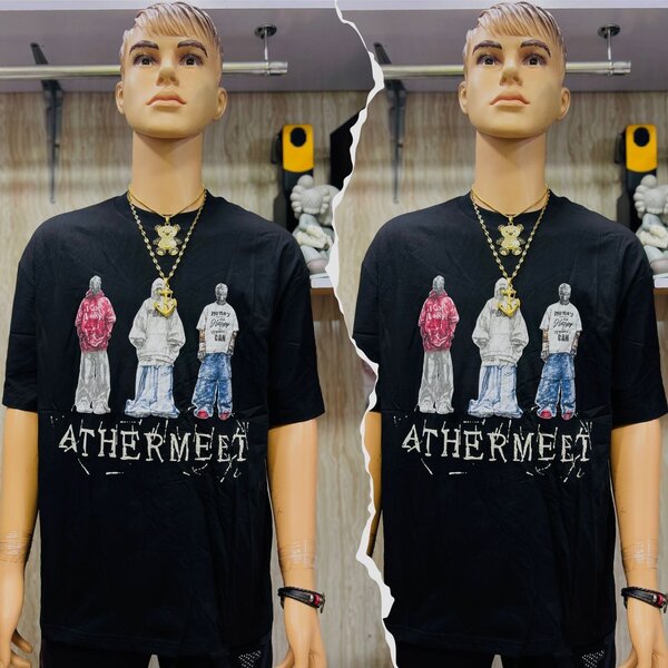 T-shirt streetwear noir