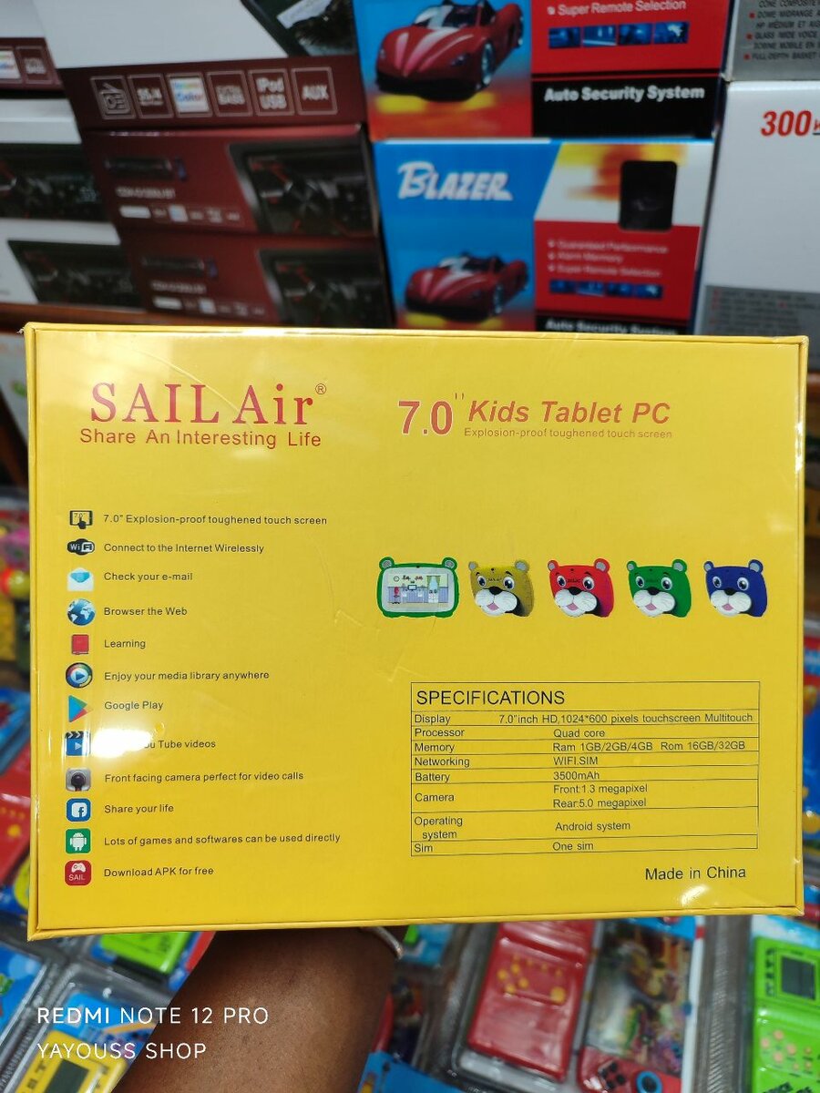 SAILAir Kids Tablet 7.0" WiFi