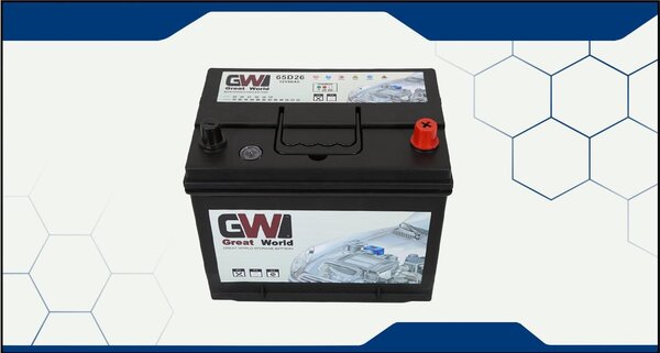 Batteries automobiles durables 12V DIN75ah
