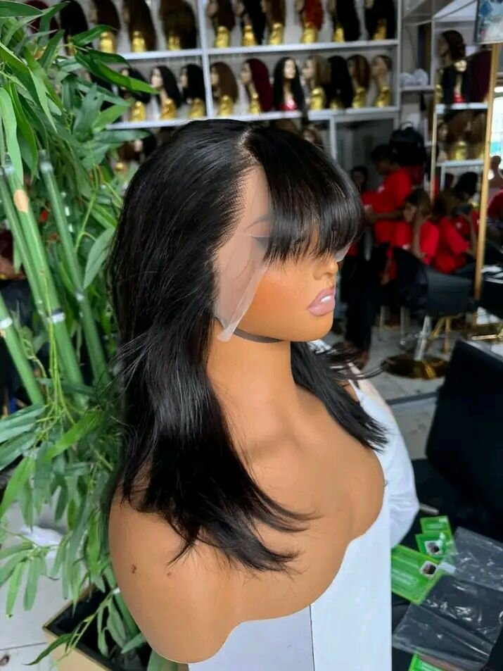 Perruque en dentelle frontale