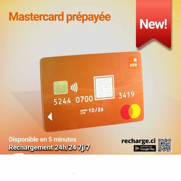 CARTE PRÉPAYÉE 