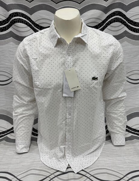 Chemise à pois pour homme