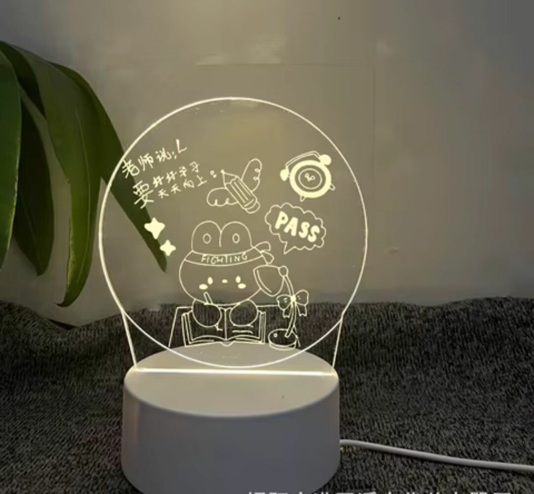 3D ночник с пультом управление