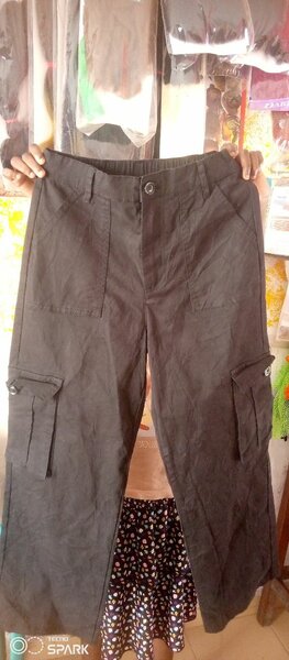 Pantalons cargo style décontracté