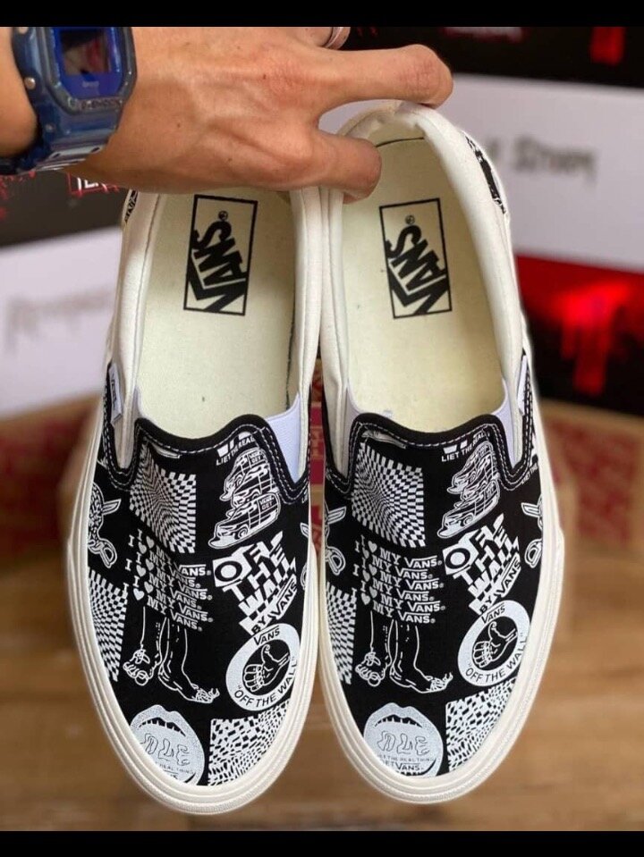 Vans Sneakers Noir et Blanc