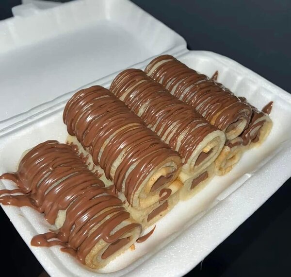 Délicieux crêpes au Nutella