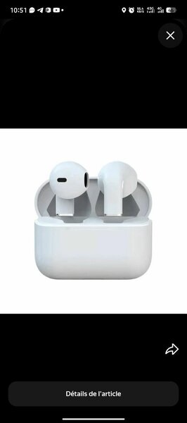 Écouteurs sans fil Bluetooth