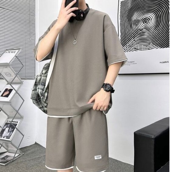 Tenue décontractée unisexe été