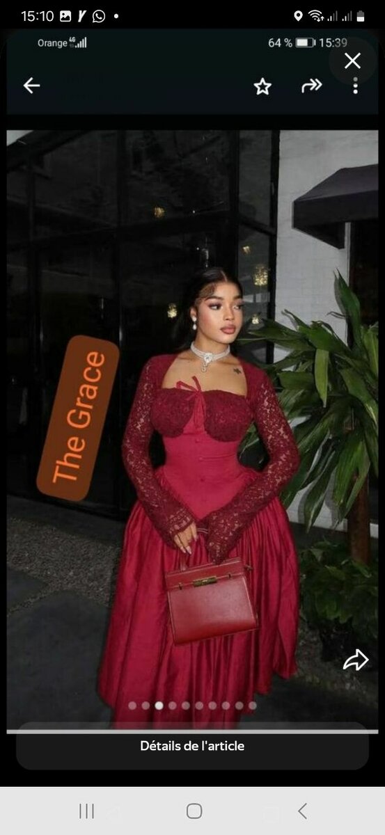 Robe Élegante en Dentelle