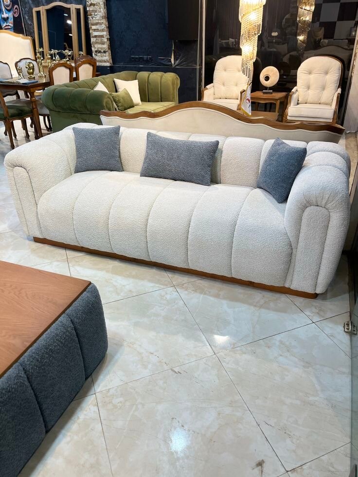 Canapé en velours moderne