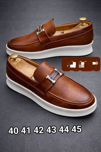 Mocassins élégants en cuir