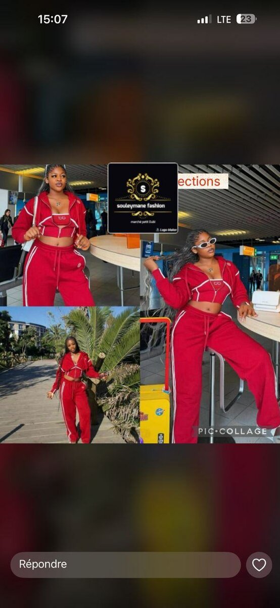 Ensemble survêtement femme chic