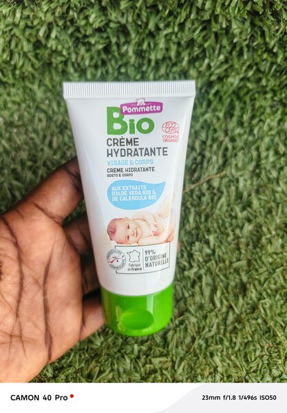 Crème Hydratante Bio pour Bébé