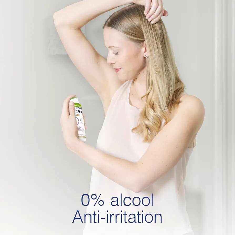 Dove Déodorant 0% Alcool Caresse