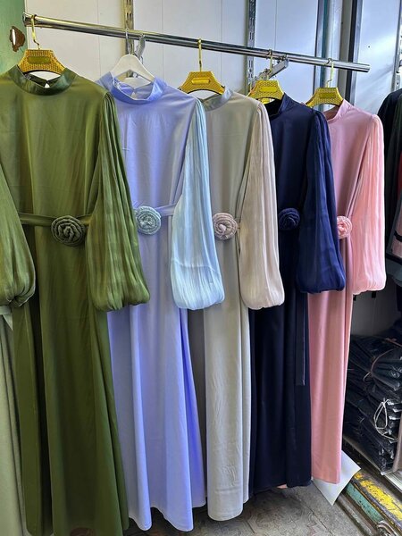 Платье с розочкой