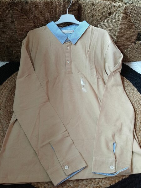 Polo Homme Beige Chic