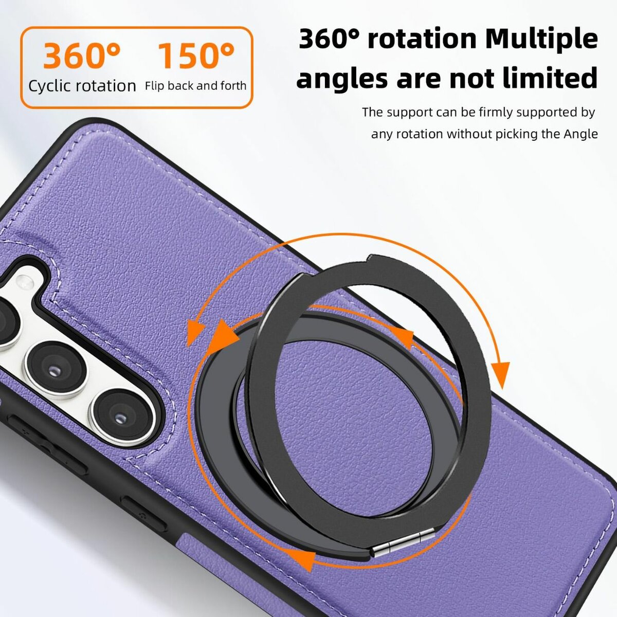 Étui violet pour Samsung S24