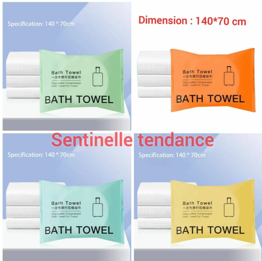 Serviette de bain ultra-absorbante